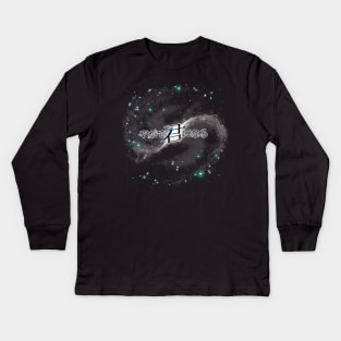 Yagate Kimi Ni Naru (Bloom into You) galaxy starry design Kids Long Sleeve T-Shirt